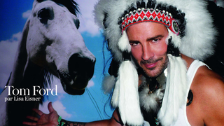 Tom Ford Shows French <i>Vogue</i> His Headdress Collection